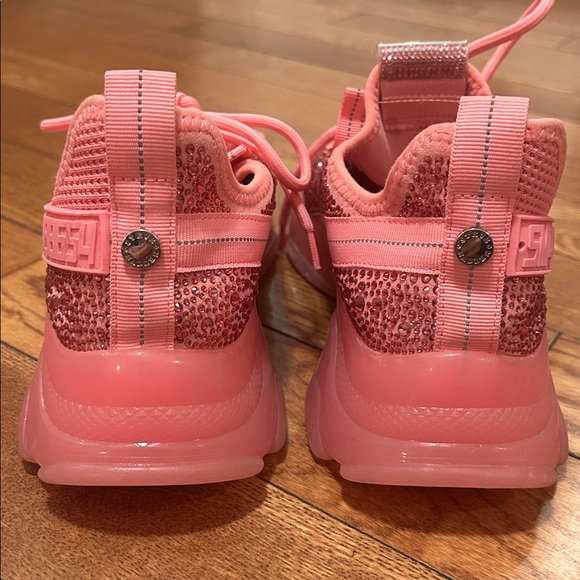 Steve Madden Sparkling Pink Sneakers - Picture 4 of 7